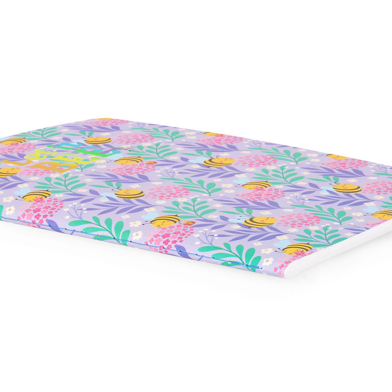 Caderno Com Linha Médio - Abelha