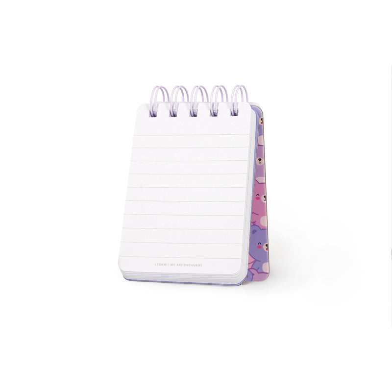 Bloco Espiral Com Linha Mini - Urso