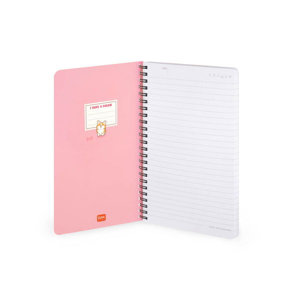 Bloco Espiral Com Linha Grande - Estampa