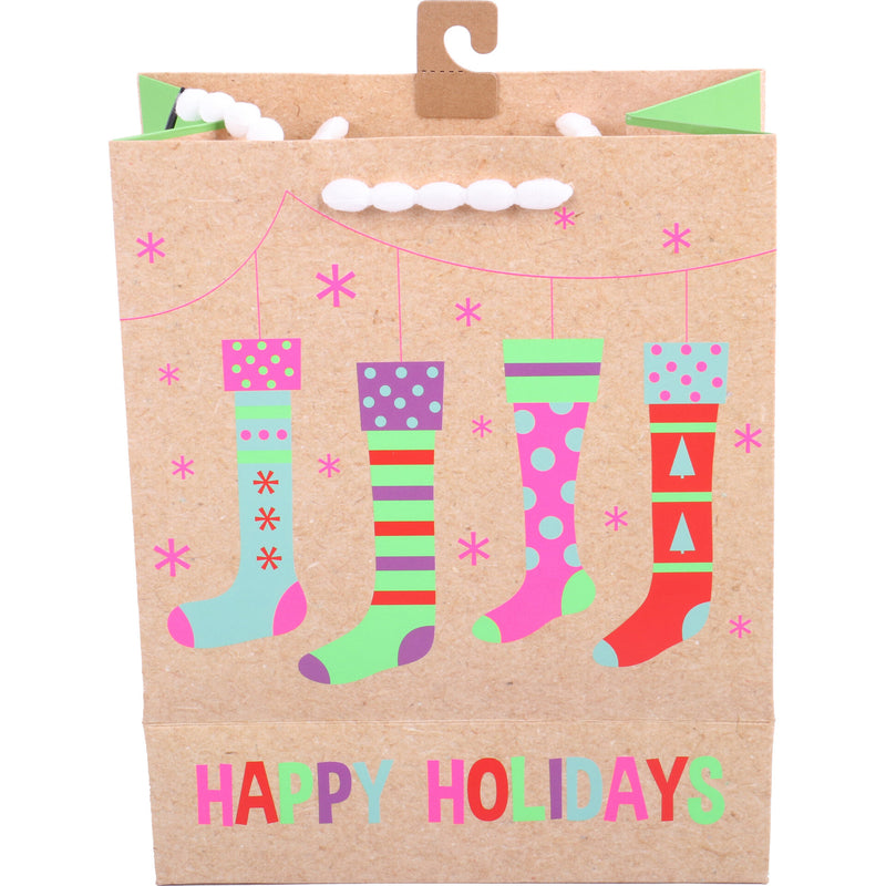 Saco Natal M Neon Xmas Note!