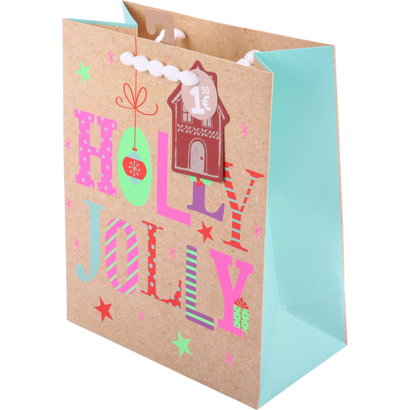 Saco Natal M Neon Xmas Note!