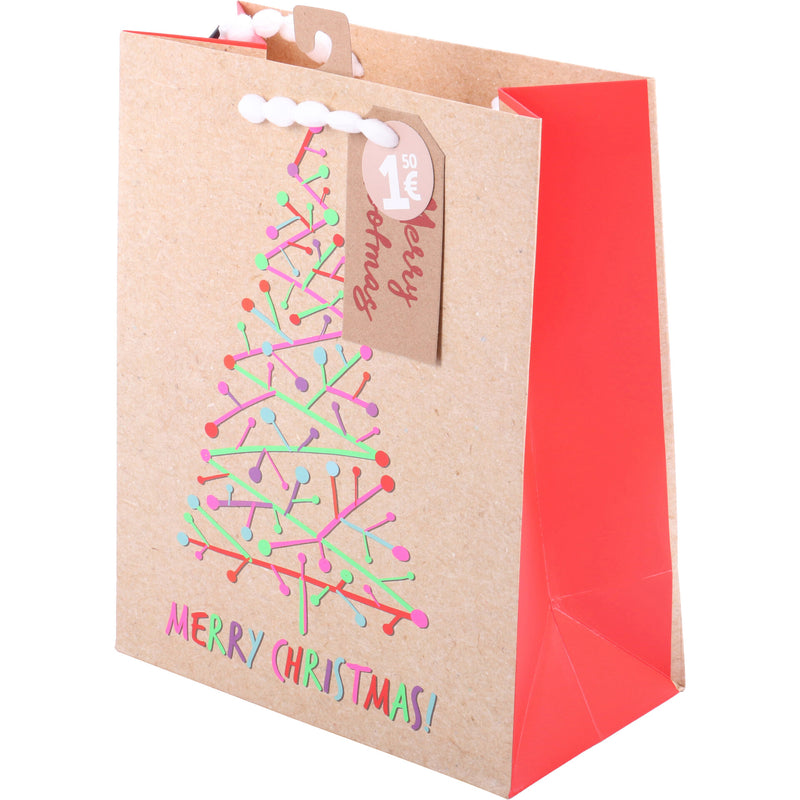 Saco Natal M Neon Xmas Note!