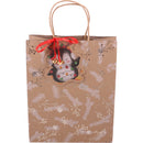 Saco Natal M Golden Xmas Note!