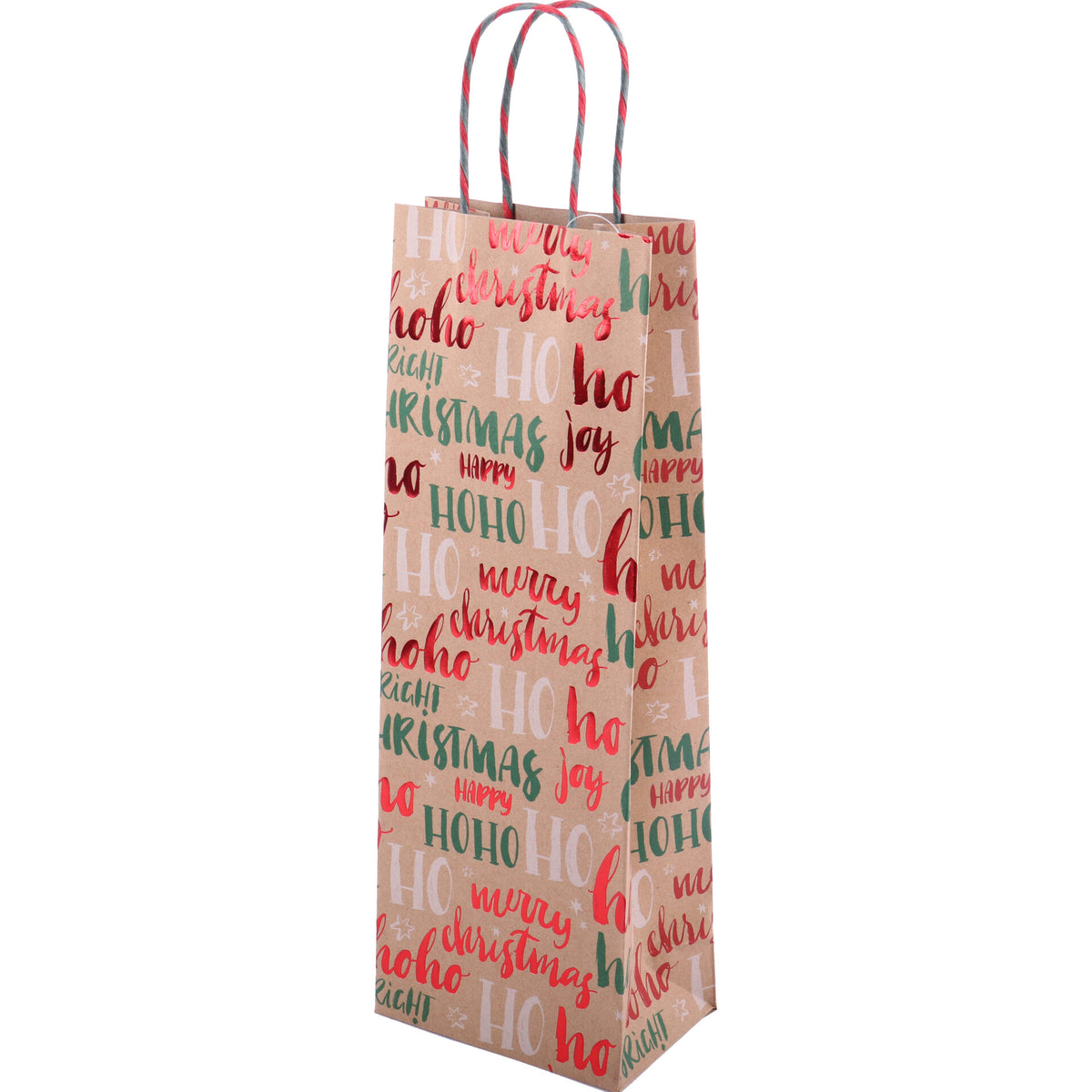 Saco para Presentes Garrafa Merry Christmas Note!