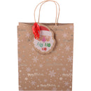 Saco Natal L Golden Xmas Note!