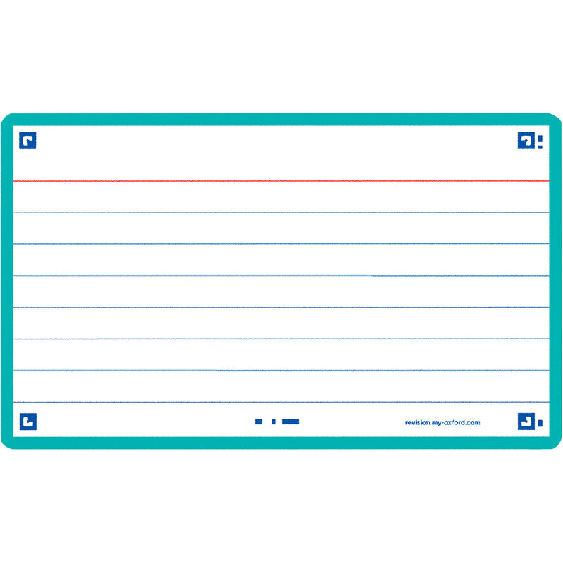 Flashcards 2.0 A7 30 Folhas Icemint Oxford