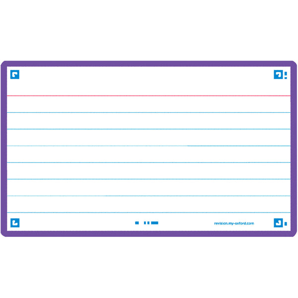 Flashcards 2.0 A7 30 Folhas Roxo Oxford