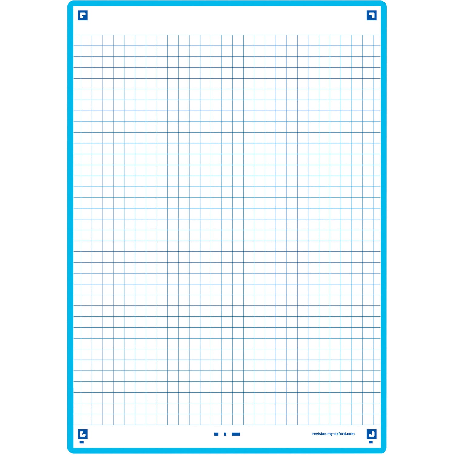 Flashcards 2.0 A5  30 Folhas Azul Turquesa Oxford