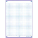 Flashcards 2.0 A5  30 Folhas Quadriculado Roxo Oxford