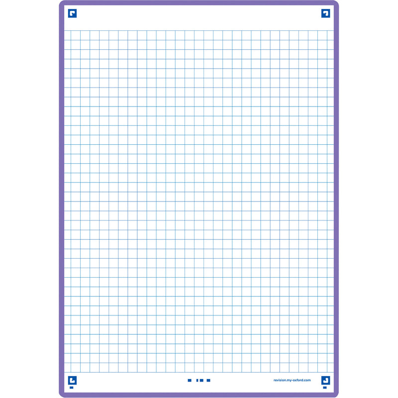 Flashcards 2.0 A5  30 Folhas Quadriculado Roxo Oxford