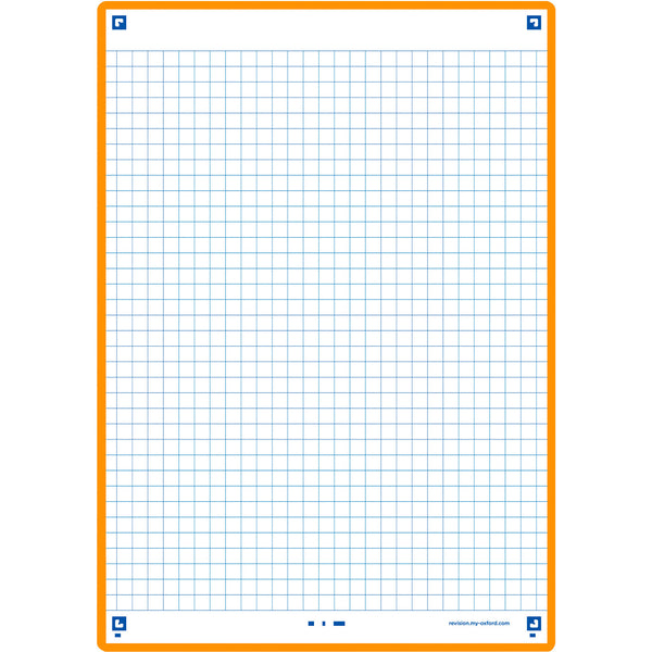 Flashcards 2.0 A5  30 Folhas Quadriculado Laranja Oxford