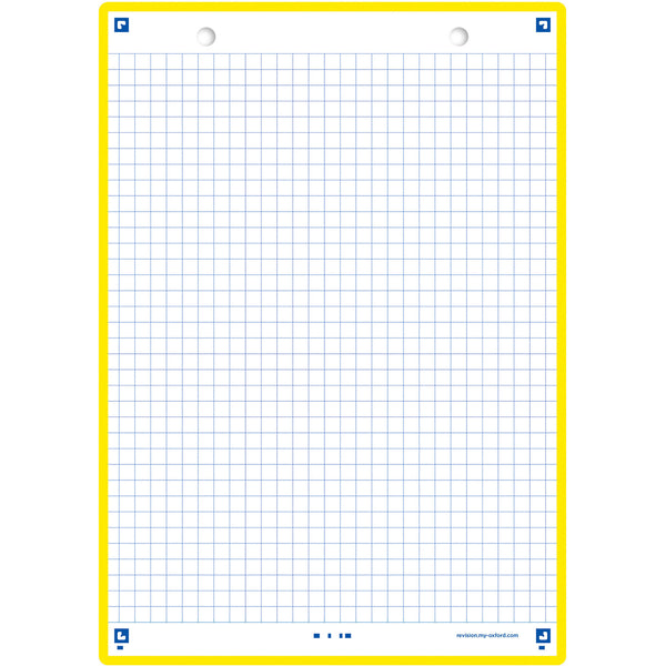 Flashcards 2.0 A5  30 Folhas Quadriculado Amarelo Oxford