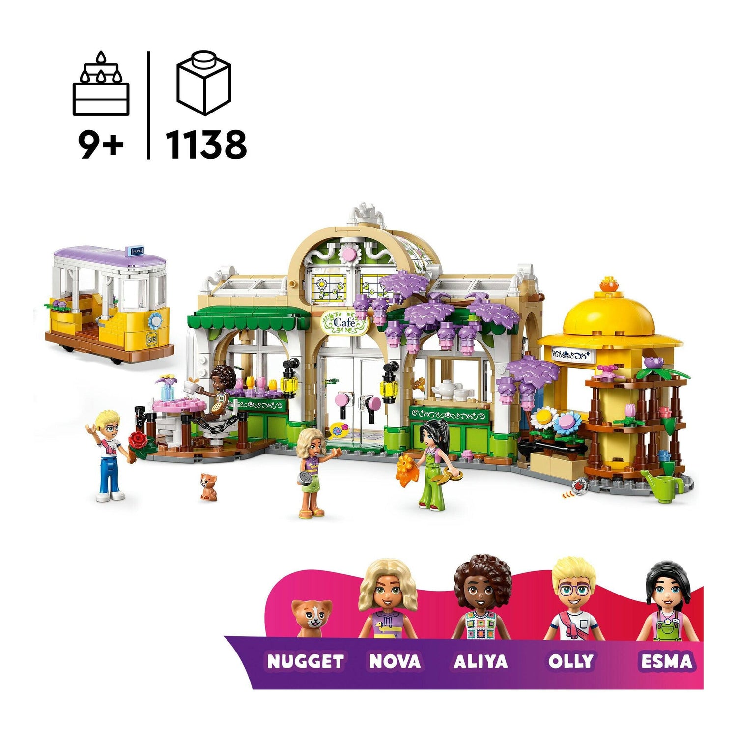 LEGO Friends - Café das Plantas e Loja de Flores - 42671