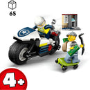 Perseguição Com Mota Da Polícia Lego