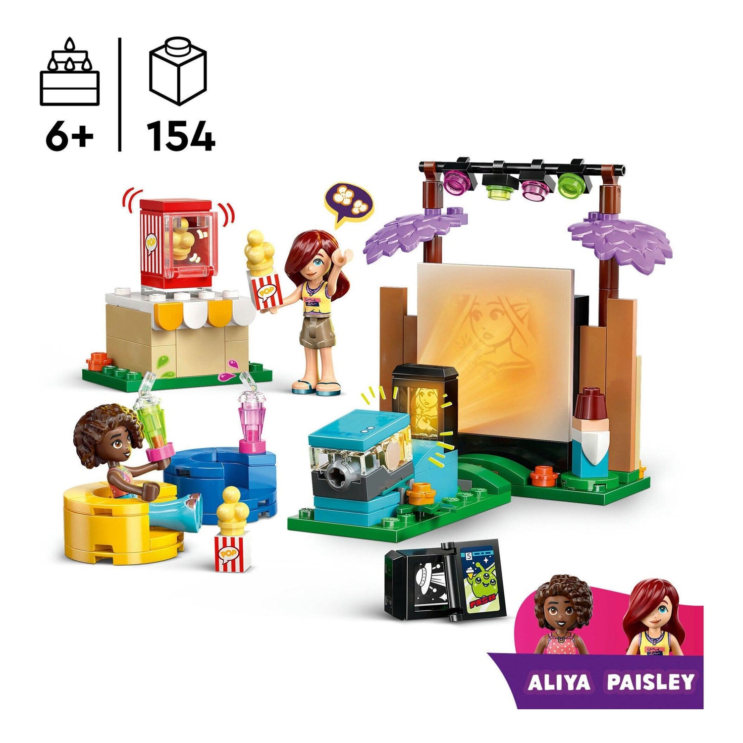 LEGO Friends - Noite de Filmes e Amizade - 42642