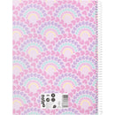 Caderno Espiral A4 Capa Dura Pautado 100 Folhas Mermaid Note!