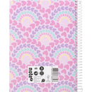 Caderno Espiral A5 Capa Dura Pautado 100 Folhas Mermaid Note!