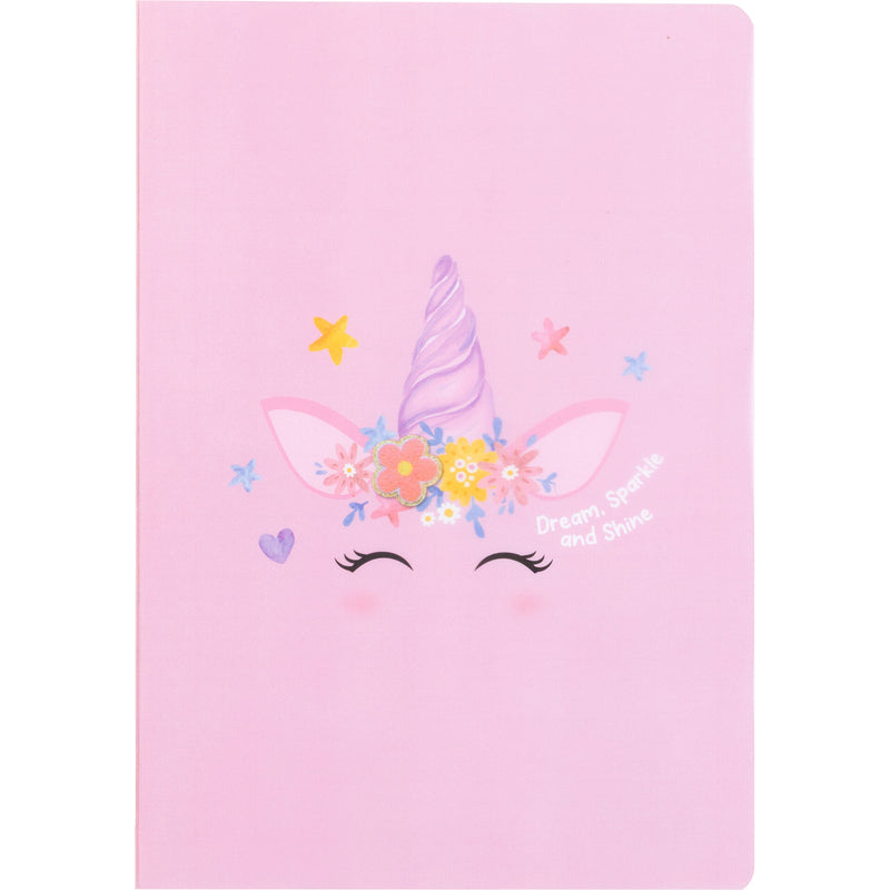 Caderno Agrafado A4 Flex Pautado 48 Folhas 90G Unicorn