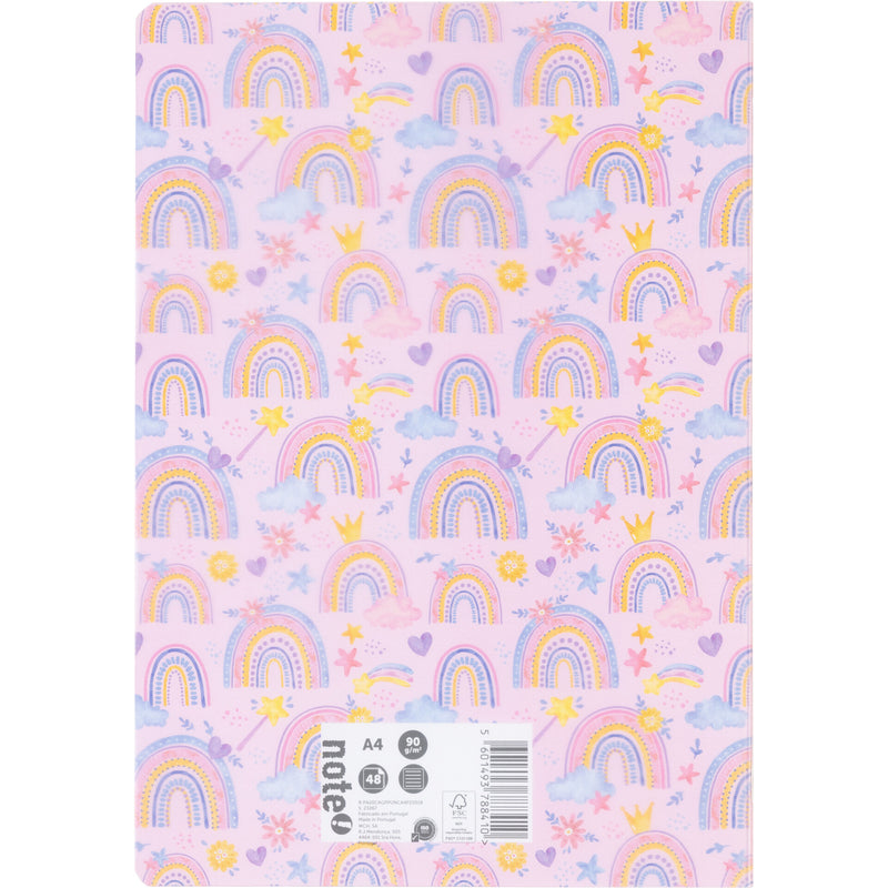 Caderno Agrafado A4 Flex Pautado 48 Folhas 90G Unicorn