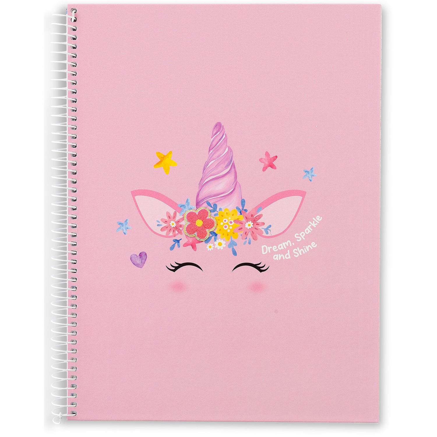 Caderno Espiral A4 Pautado Unicorn