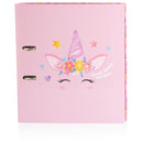 Pasta Arquivo A4 Lilás Unicorn Note!