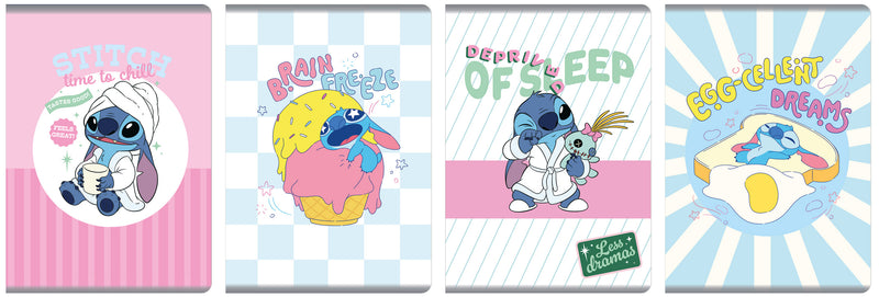 Caderno A5 Stitch (artigo sortido)