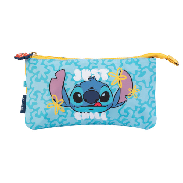 Estojo Triplo Stitch Tropical