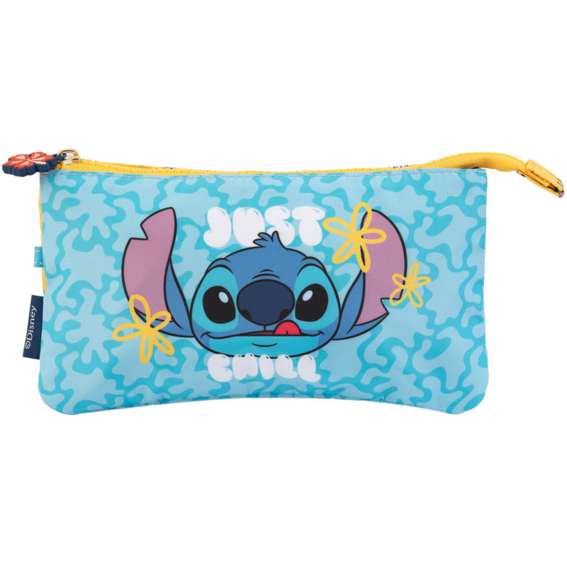 Estojo Triplo Stitch Tropical