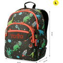 Mochila Com Base Borracha Dino Pt Totto