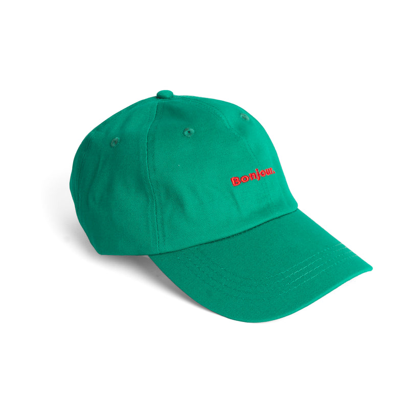 Boné Bonjour  Verde