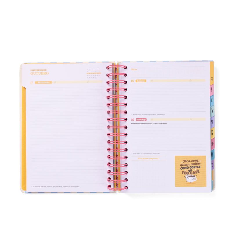 Agenda Wonder 25-26 Diária Mais E Melhor