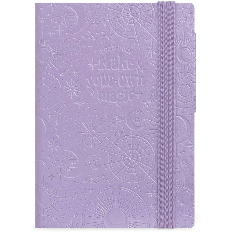 Agenda 16 Meses 25-26 Com Caderno - Lilás