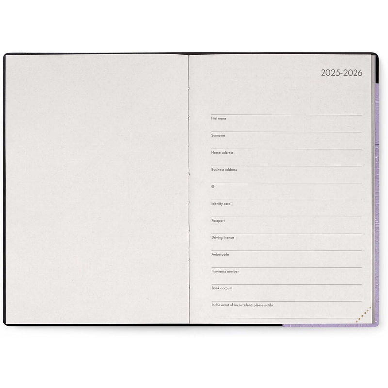 Agenda 16 Meses 25-26 Médio - Lilás