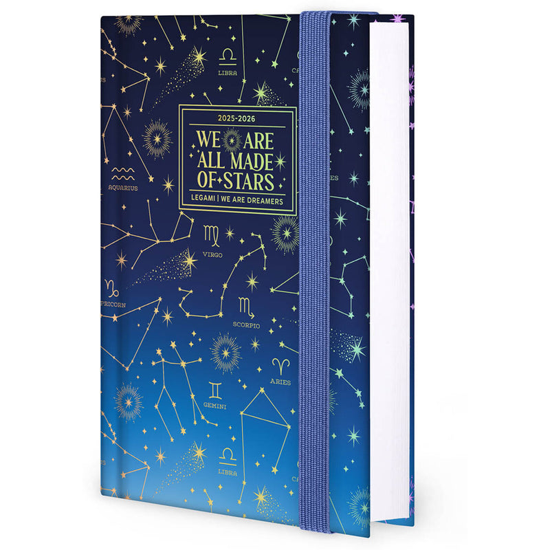 Agenda 16 Meses 25-26 Pequeno - Estrelas