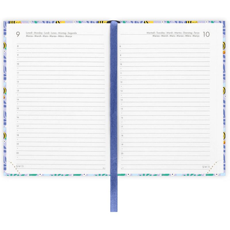 Agenda 16 Meses 25-26 Pequeno - Abelha