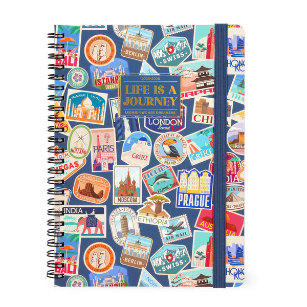 Agenda 16 Meses 25-26 Com Caderno -Viagem