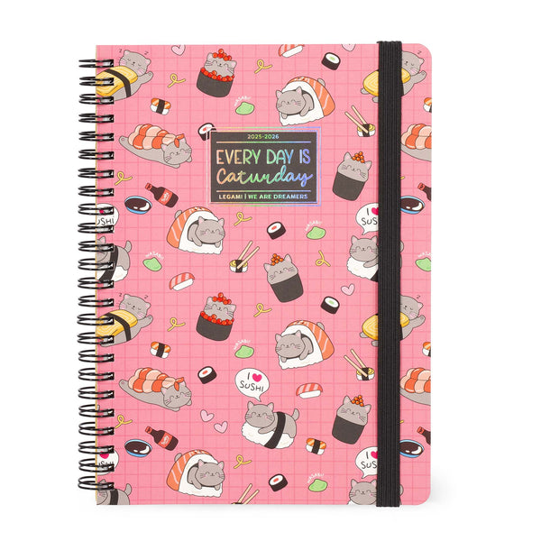 Agenda 16 Meses 25-26 Grande -Gato Sushi