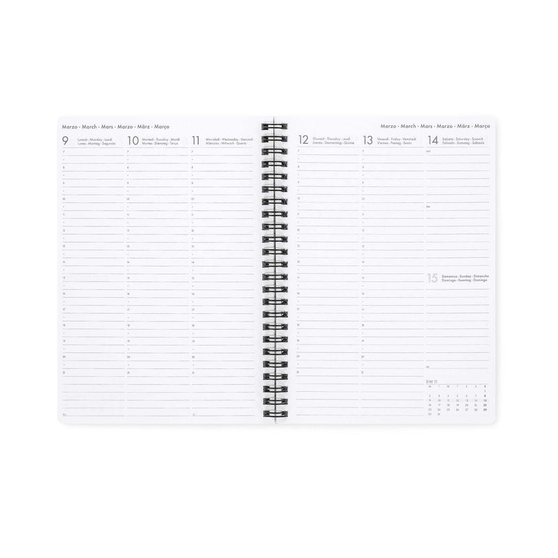 Agenda 16 Meses 25-26 Grande - Flores