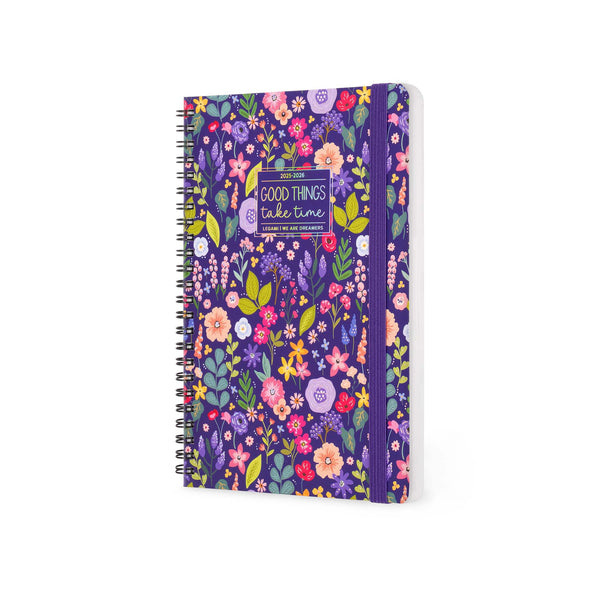 Agenda 16 Meses 25-26 Grande - Flores