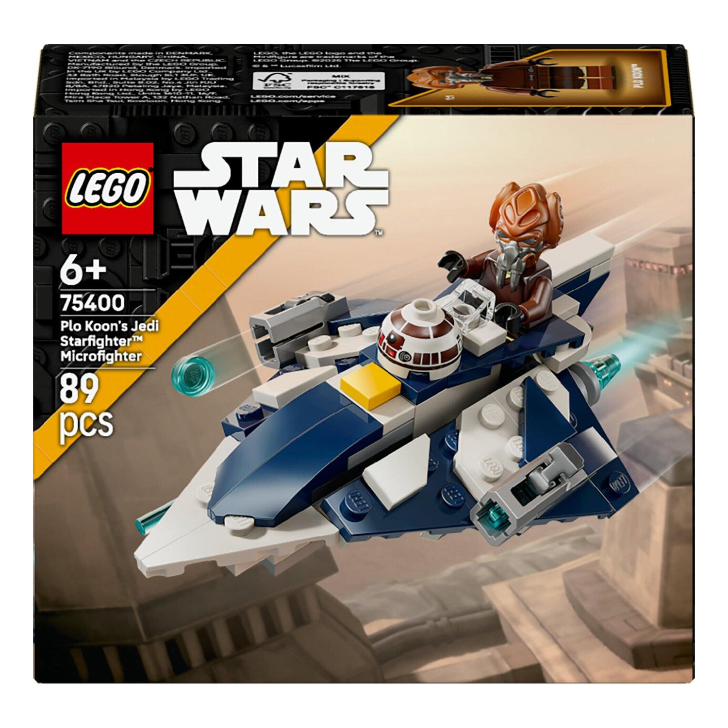 LEGO Star Wars - Microfighter Jedi Starfighter de Plo Koon - 75400