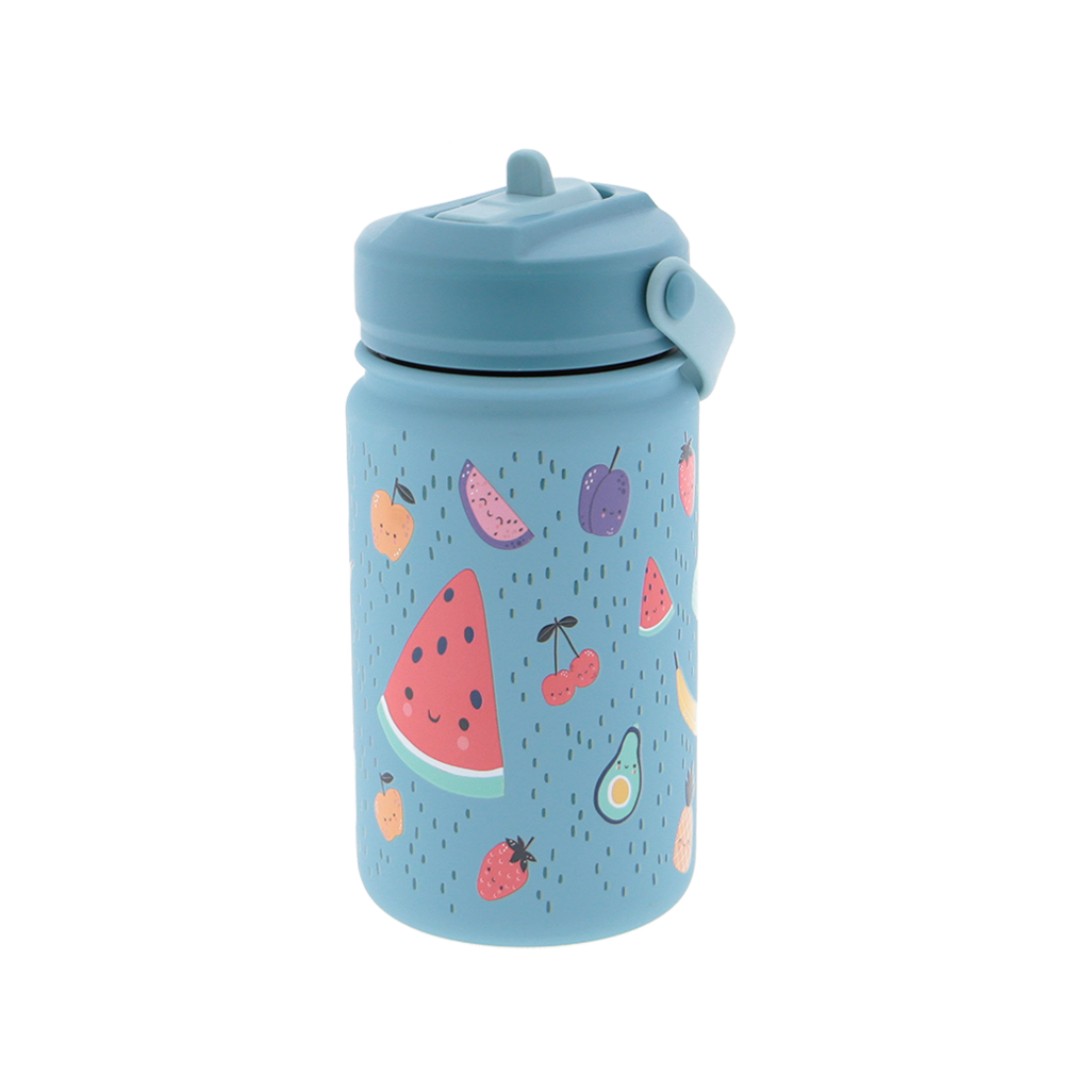 Garrafa Térmica 330Ml - Frutas Azul
