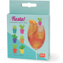 Conjunto De 6 Marcadores De Bebida - Fiesta!