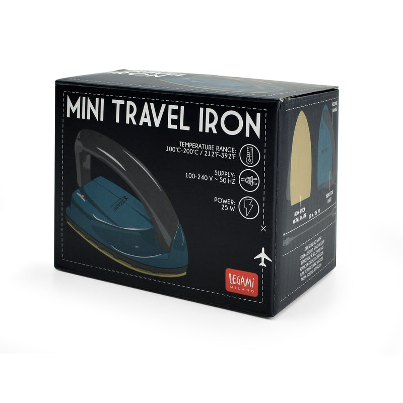 Mini Ferro De Viagem - Azul Petróleo