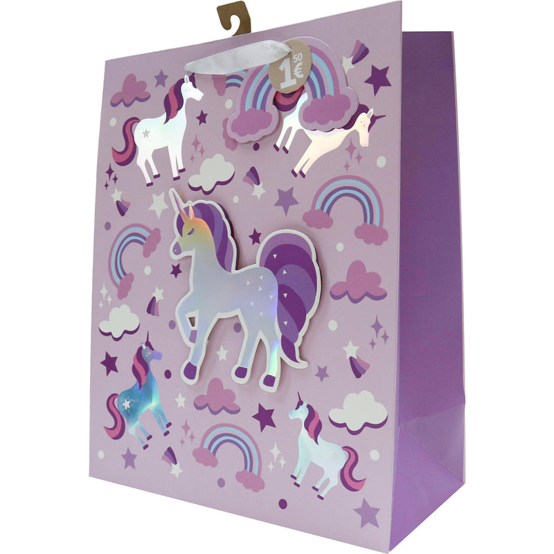 Saco M Unicórnio 3D Note!