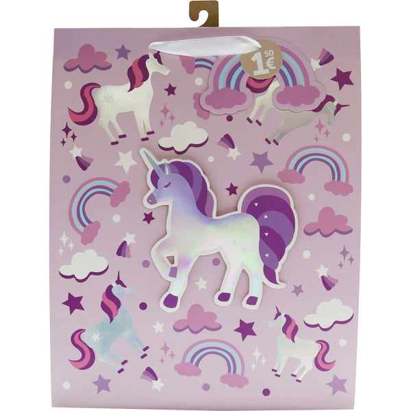 Saco M Unicórnio 3D Note!