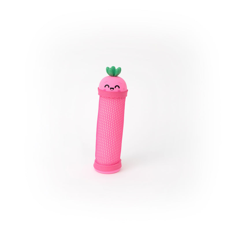 Estojo De Silicone Com Rede - Beterraba