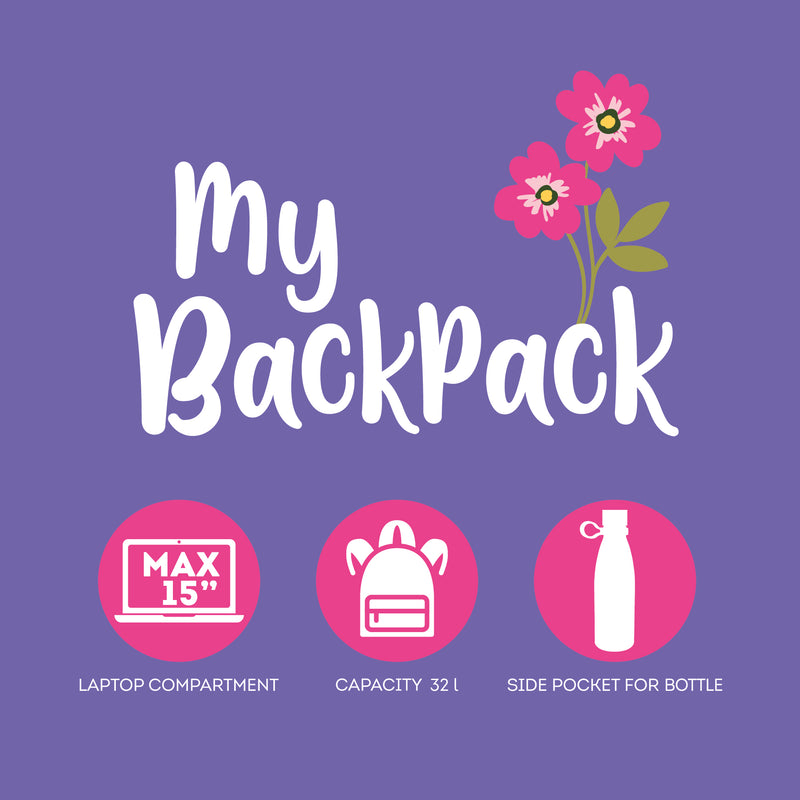 Mochila - Flores