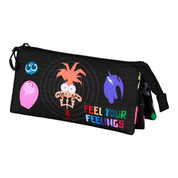 Estojo Triplo - Inside Out2 Feeling