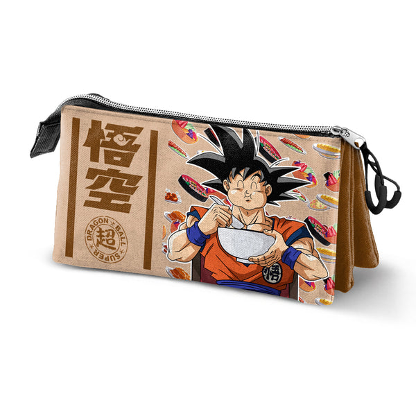 Estojo Triplo Dragon Ball - Goku Foodi