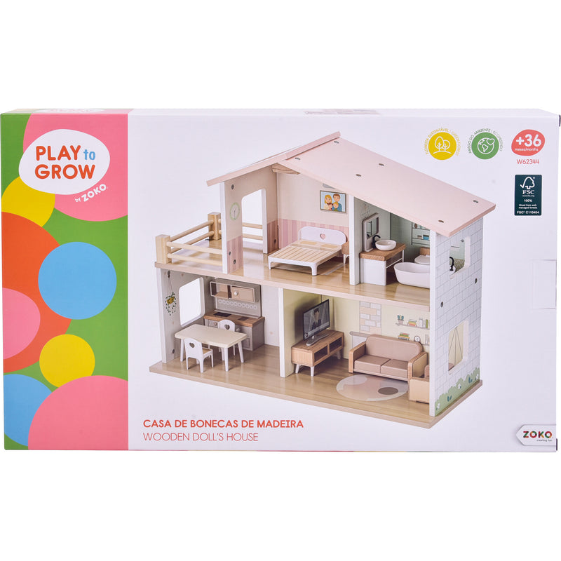 Zoko - Casa De Bonecas De Madeira
